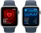 Apple Apple Watch SE (2nd Gen) - GPS + Cellular, 44mm, Silver/Blue