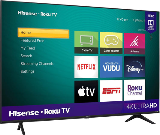 Hisense 58R6E3 58-Inch 4K Roku Smart TV 2020