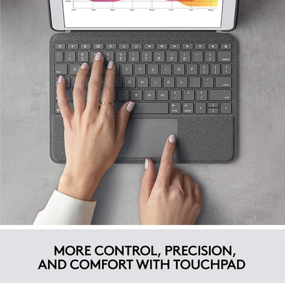 Logitech 920-009608 Combo Touch iPad Keyboard Case with Trackpad