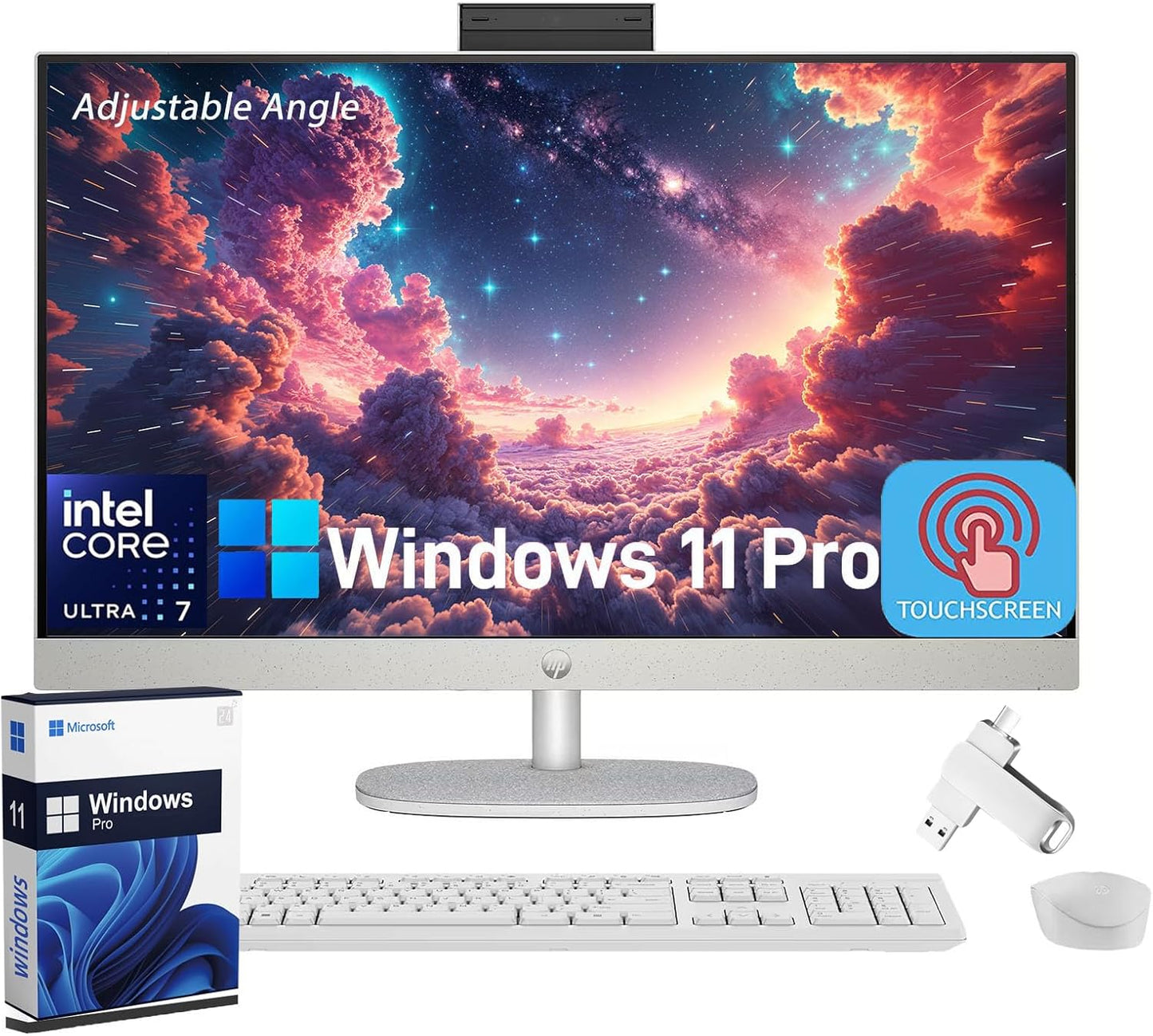 HP Intel Core i7 27" Touchscreen All-in-One Desktop