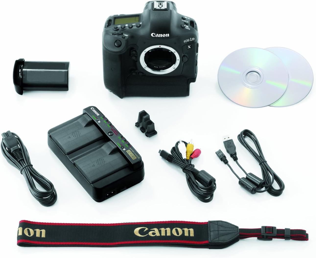 Canon 5253B002 EOS-1D X 18.1MP Full Frame DSLR Black