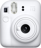 Fujifilm INS MINI 12 Clay White Instant Camera