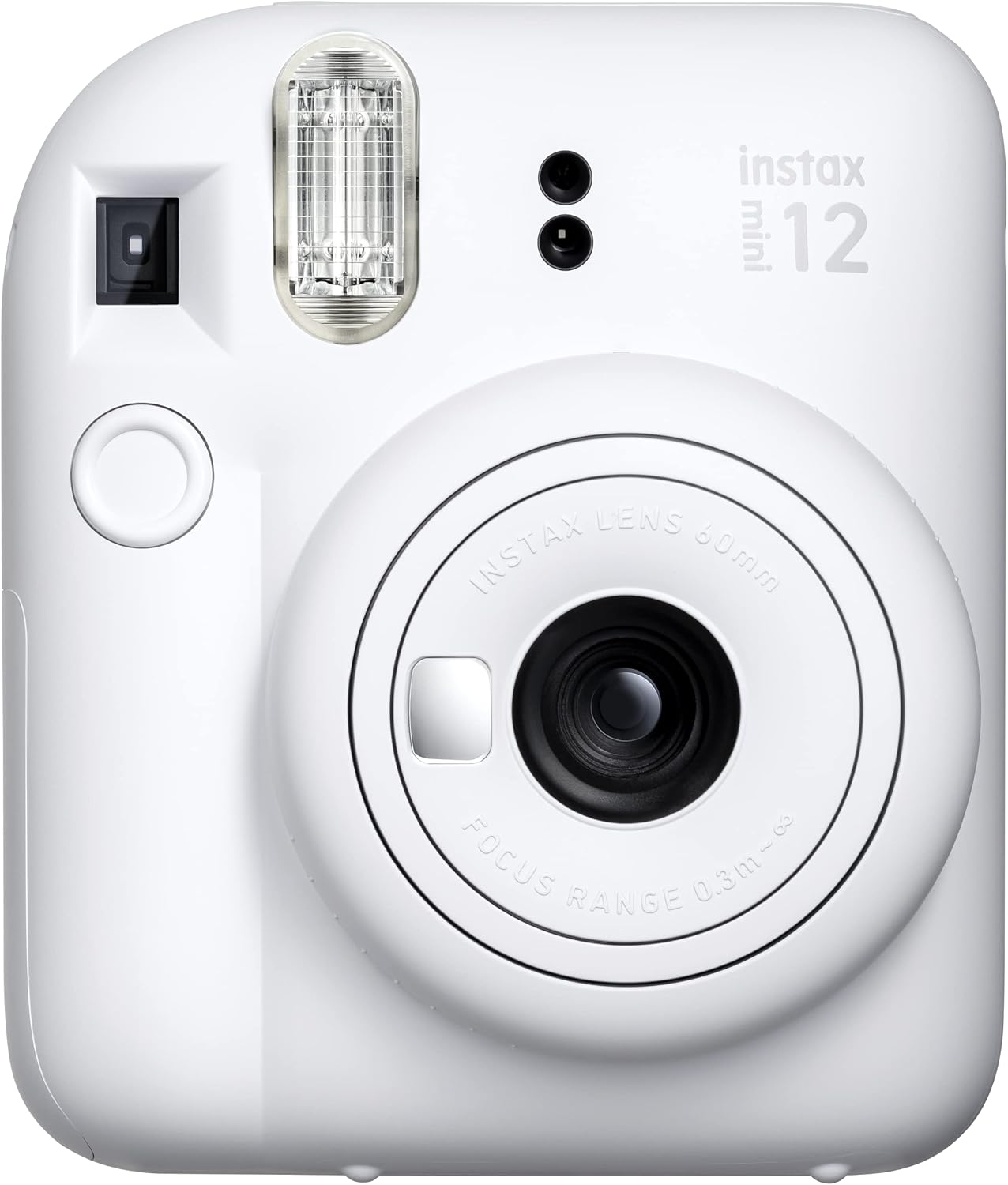 Fujifilm INS MINI 12 Clay White Instant Camera