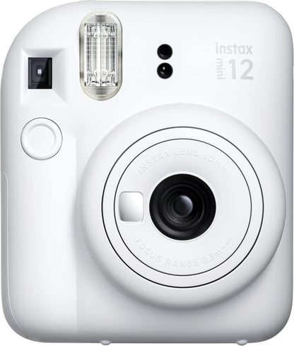Fujifilm INS MINI 12 Clay White Instant Camera