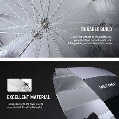 Neewer NS4U 71" Parabolic Reflective Umbrella Diffuser