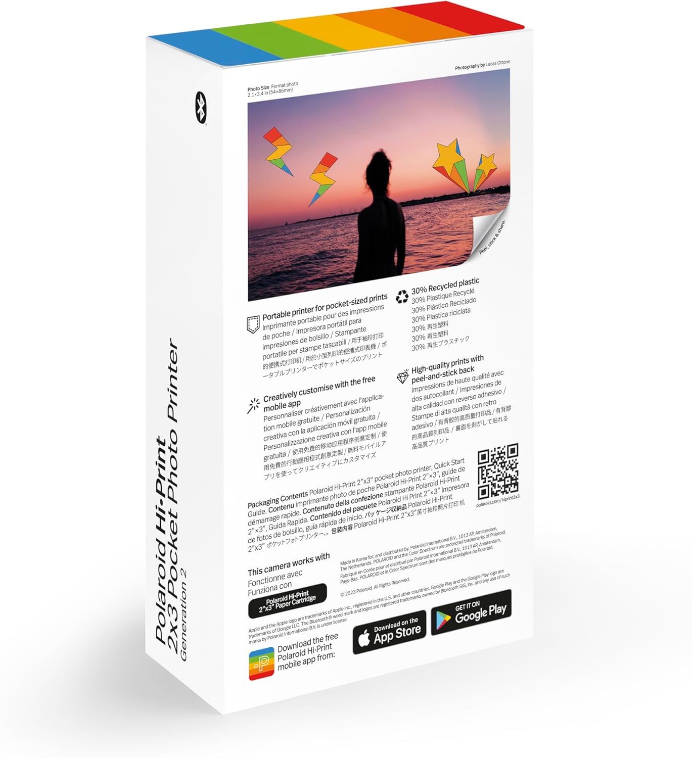 Polaroid 9128 Hi-Print 2nd Gen Pocket Photo Printer