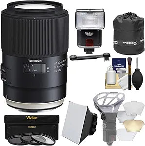 Tamron K-92252-02 SP 90mm Macro Lens Kit for Canon EOS