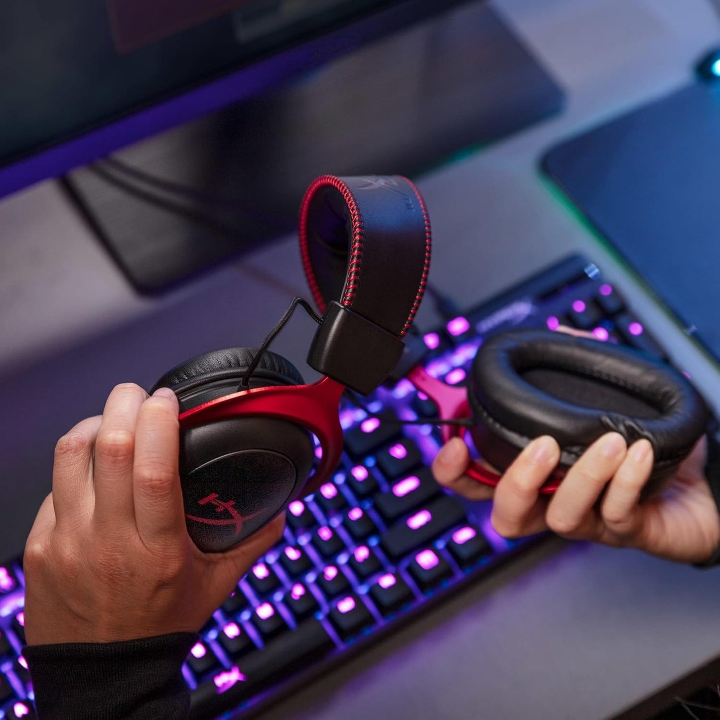 HyperX HHSC2X-BA-RD/G Cloud II Wireless Gaming Headset - Red
