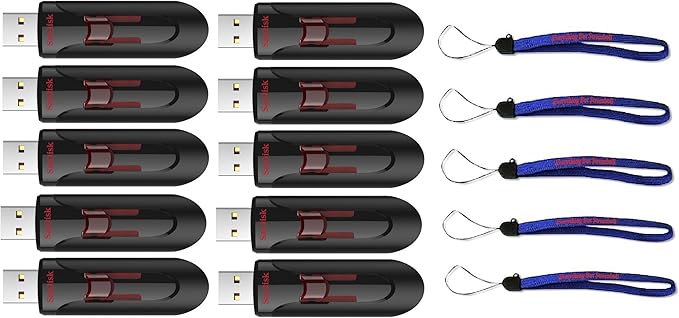 SanDisk SDCZ600-016G Cruzer Glide 3.0 USB Flash Drive 10-Pack — main product image