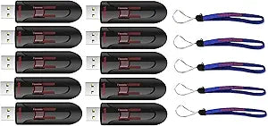 SanDisk Cruzer Glide 3.0 32GB USB Flash Drive 10-Pack — main product image