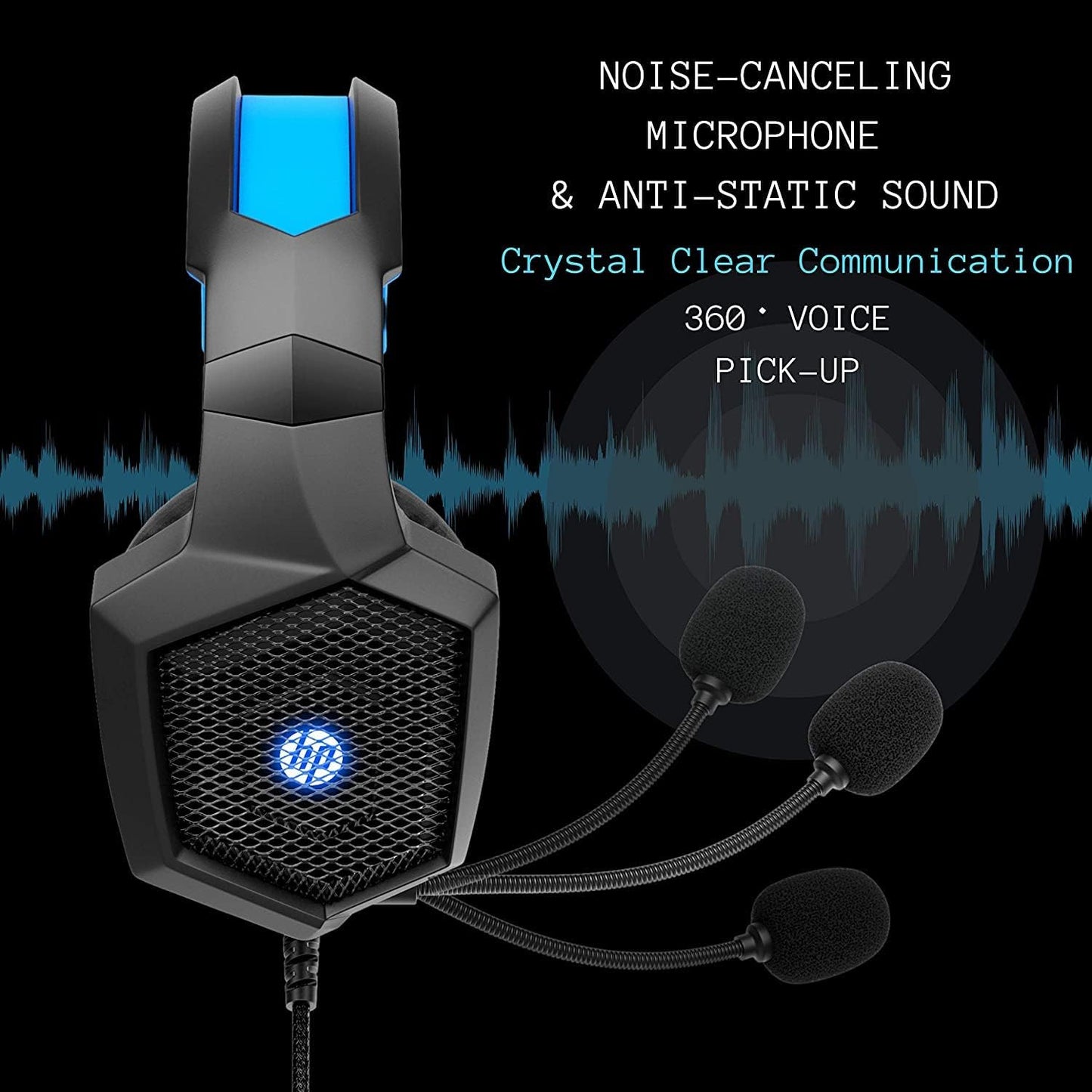 HP H360 USB Gaming Headset 7.1 Surround Sound