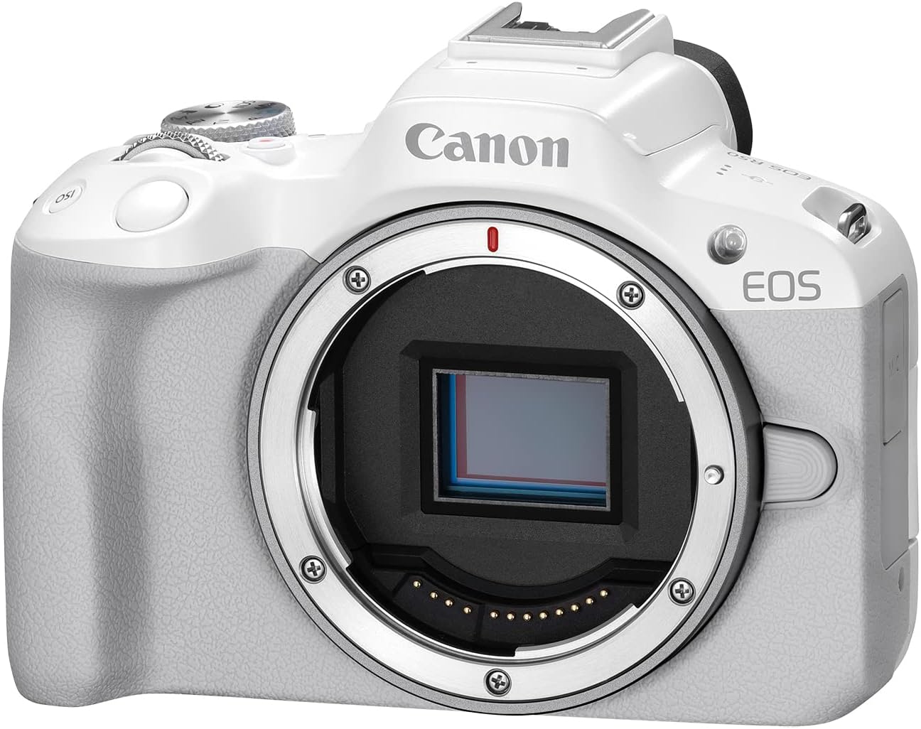 Canon 5812C002 EOS R50 White Mirrorless Vlogging Camera (Body Only)