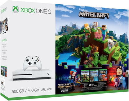 Microsoft ZQ9-00288 Xbox One S 500GB Minecraft Bundle