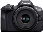 Canon EOS R100 Mirrorless Camera with 18-45mm Lens Kit(Renewed)