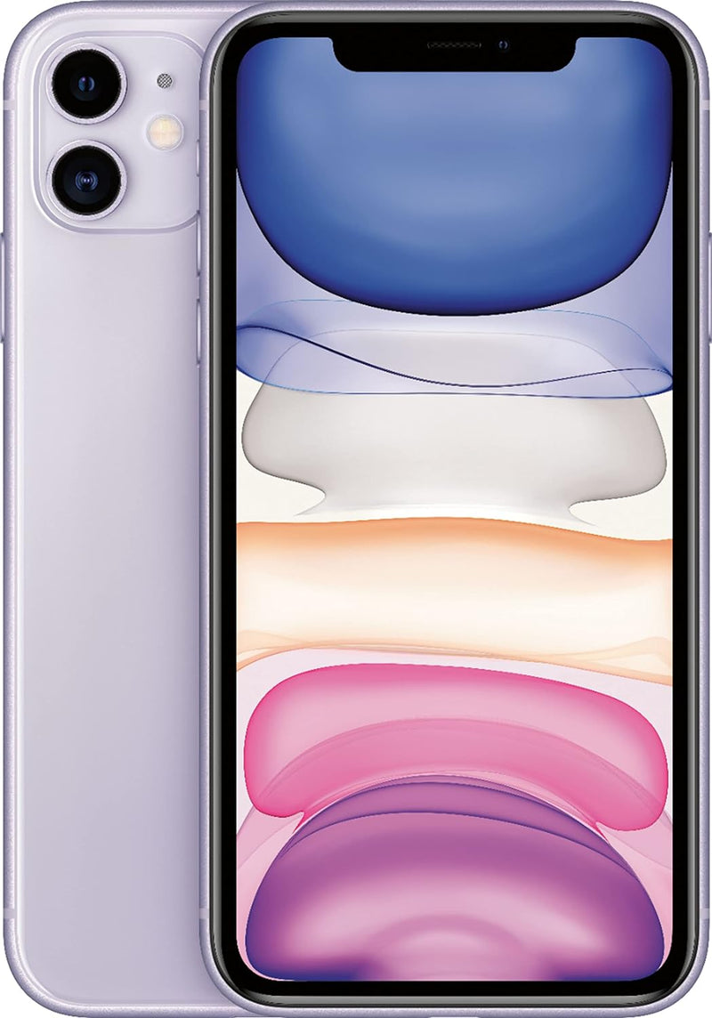 Apple B011SDYBZW iPhone 11 64GB Purple Unlocked (Renewed) — main product image