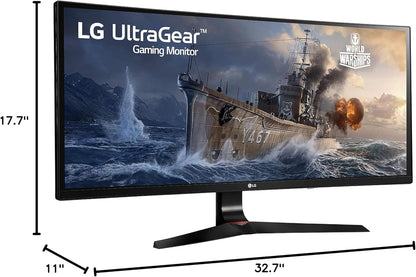 LG 34UC79G-B 34-Inch Curved UltraWide Gaming Monitor 144Hz
