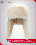 Spyder L QUILTD TRAPPER HAT Women's Faux Fur Ushanka