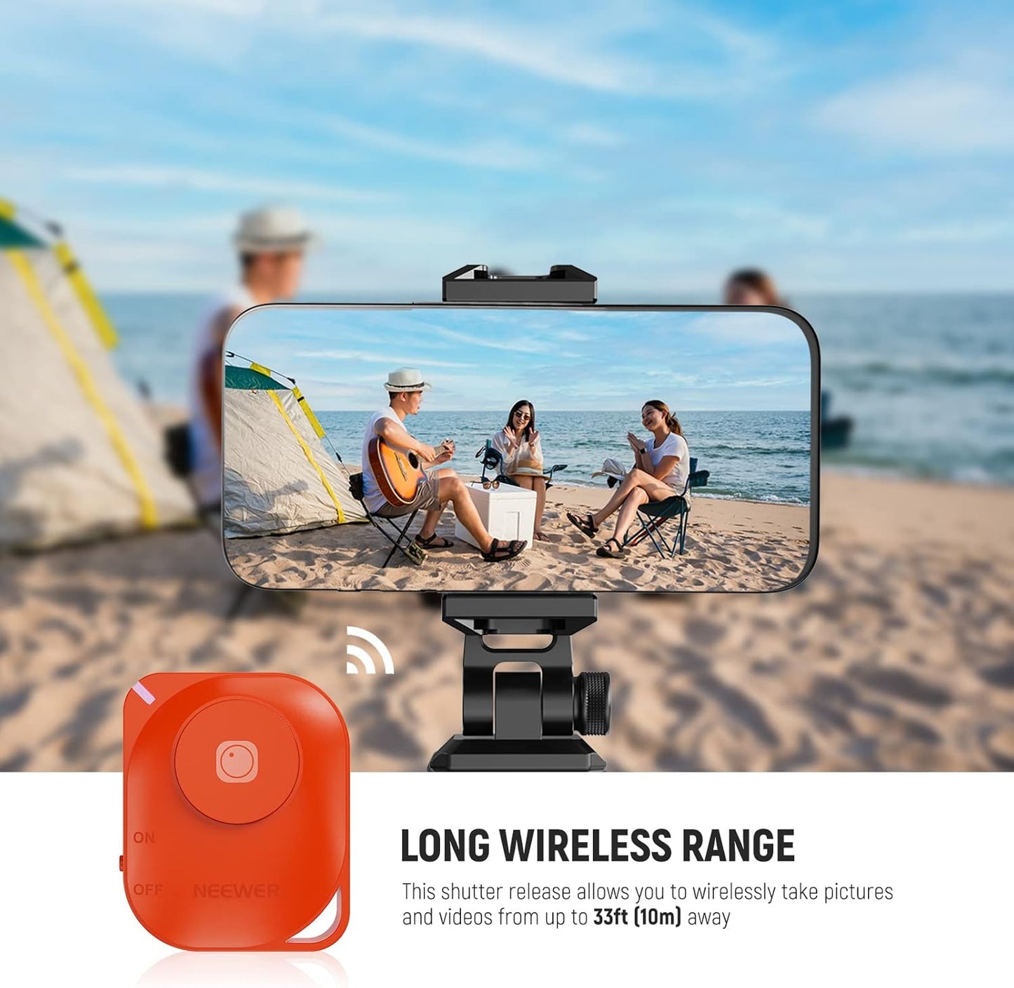 Neewer 33000034 Wireless Bluetooth Camera Remote