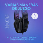 Logitech G335 Wired Gaming Headset - Black (Renewed)