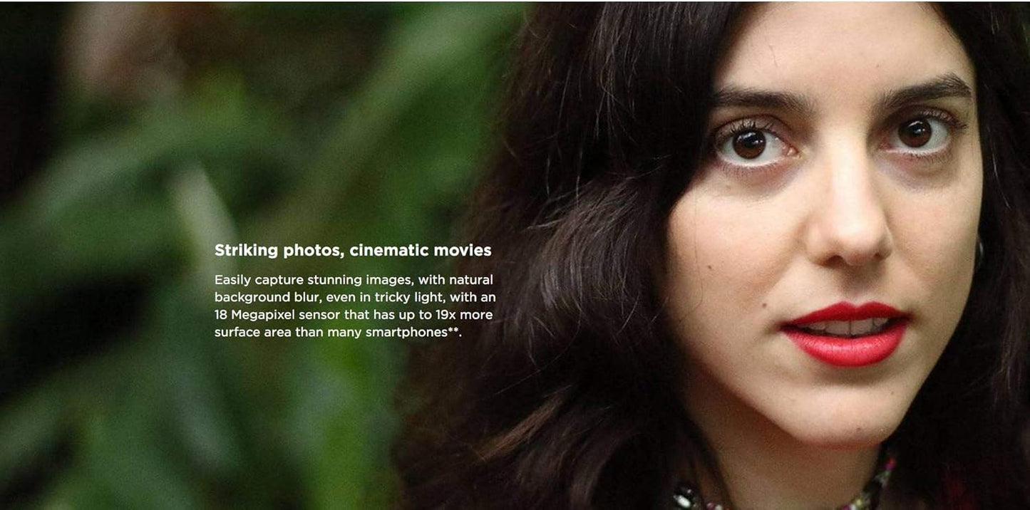 Canon 2628C003AA EOS 4000D DSLR 18-55mm Lens Bundle Renewed