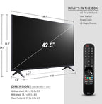 LG 43UP8000PUR 43-Inch 4K UHD Smart LED TV