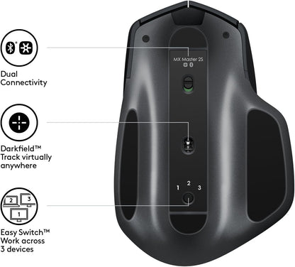 Logitech 910-005139 MX Master 2S Wireless Mouse