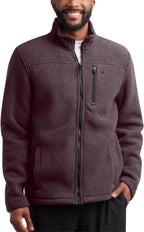Spyder Brushed Heather Fleece Jacket Men's Midweight
