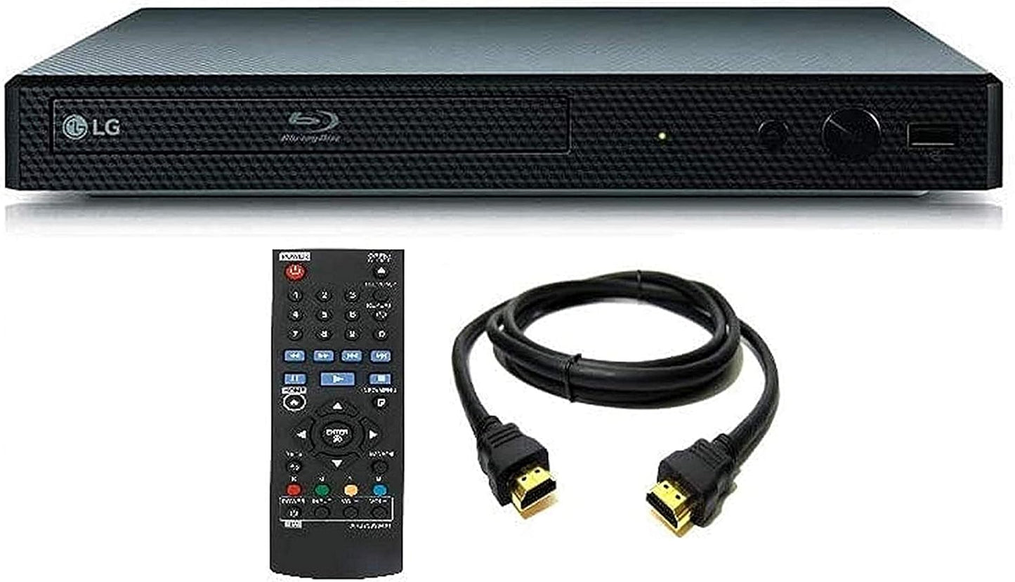 LG BPM25 Blu-ray Player with HDMI Cable (Renewed)