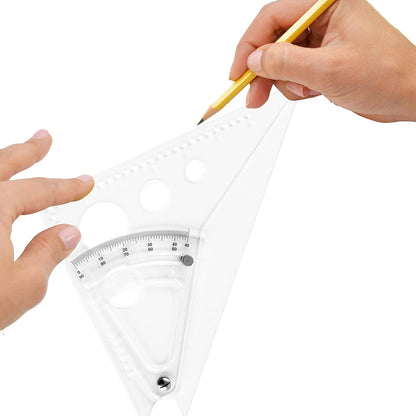 Westcott AT-8 8" Adjustable Triangle Scale Drafting Tool
