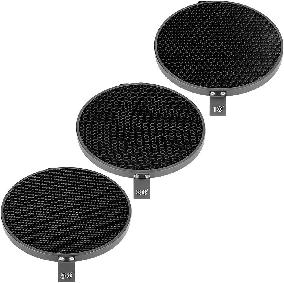 Neewer 10087271 7" Reflector Honeycomb Grid Bowens Mount