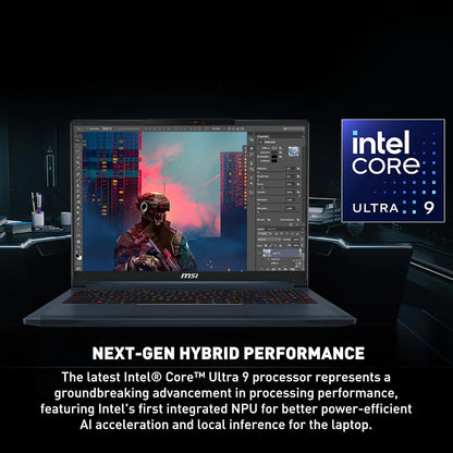 MSI STEALTH16A1036 RTX 4070 Gaming Laptop 1TB SSD