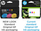 HP hp936 Cyan Magenta Yellow Ink Cartridge 3-Pack