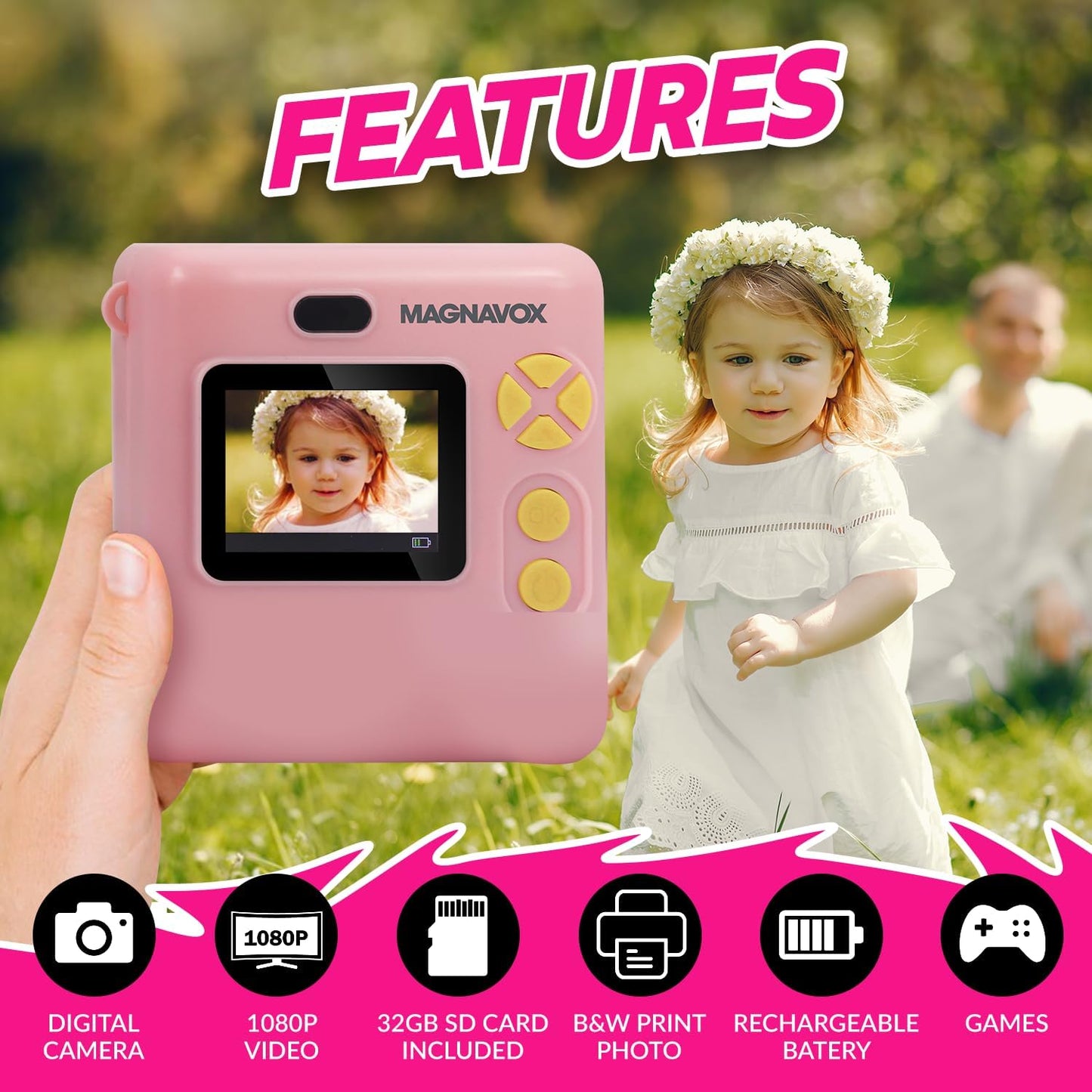 Magnavox MCC9063 Kids Instant Print Camera