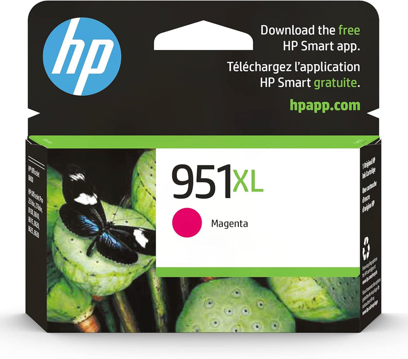 HP CN047AN#140 951XL Magenta High-yield Ink Cartridge — main product image