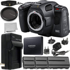 Blackmagic Design gen 5 Pocket Cinema 6K Pro Camera EF Mount SSD Bundle