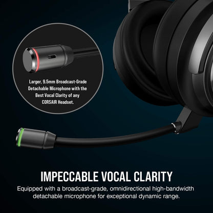 Corsair CA-9011180-NA Virtuoso RGB Wireless SE Gaming Headset Renewed