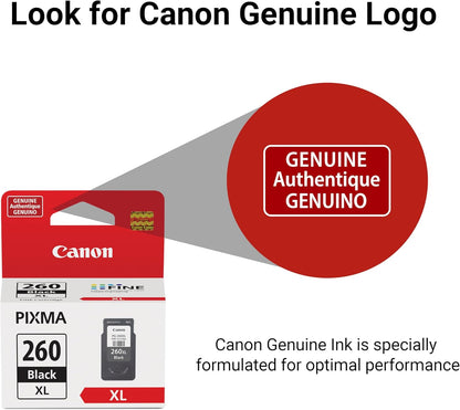 Canon 3706C001 PG-260 XL Black Ink Cartridge