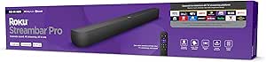 Roku Streambar Pro 4K Streaming Soundbar Renewed