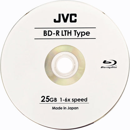 JVC J-BDR25JVC50B6L BD-R 6X Blu-ray Recordable Discs