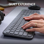Logitech 920-012469 MK955 Signature Slim Wireless Keyboard Mouse Combo