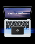 HP CPSD81GS1E40-500-Blk P500 500GB USB-C SSD Portable
