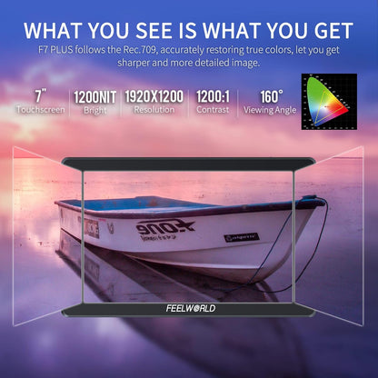 FEELWORLD F7 PLUS-ANP75-AMC7 1200nit Touchscreen Monitor Kit