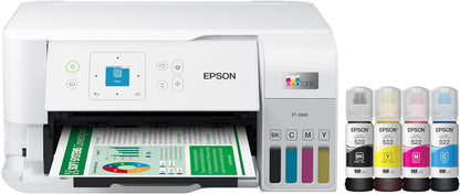 Epson C11CK58201-N EcoTank ET-2840 Wireless Color Printer - Renewed