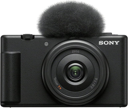 Sony CRT2SNZV1FB ZV-1F Vlogging Camera (Renewed)