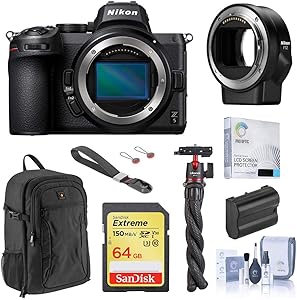 Nikon Z5 Full Frame Mirrorless Camera with FTZ II Adapter Bundle