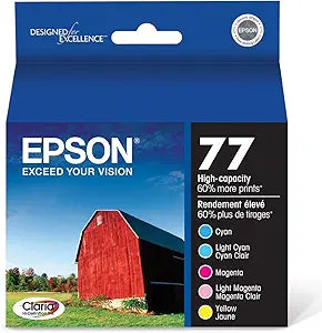 Epson T077920 Claria Photo Hi-Definition Ink Cartridge Combo — main product image