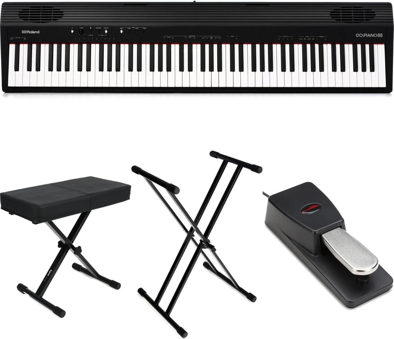 Roland GO:PIANO88 88-key Music Creation Keyboard Bundle — main product image