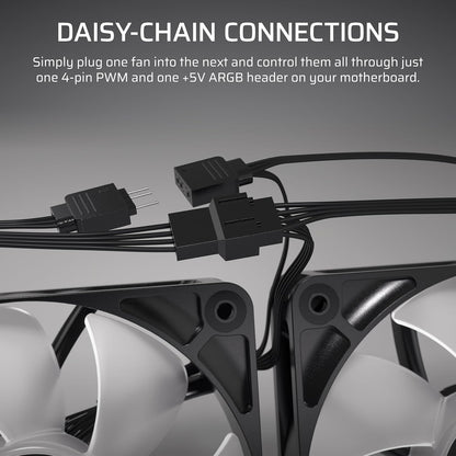 Corsair CO-9050180-WW RS120 ARGB PWM Fan