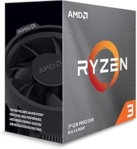 AMD 100-100000284BOX Ryzen 3 3100 Desktop Processor — main product image