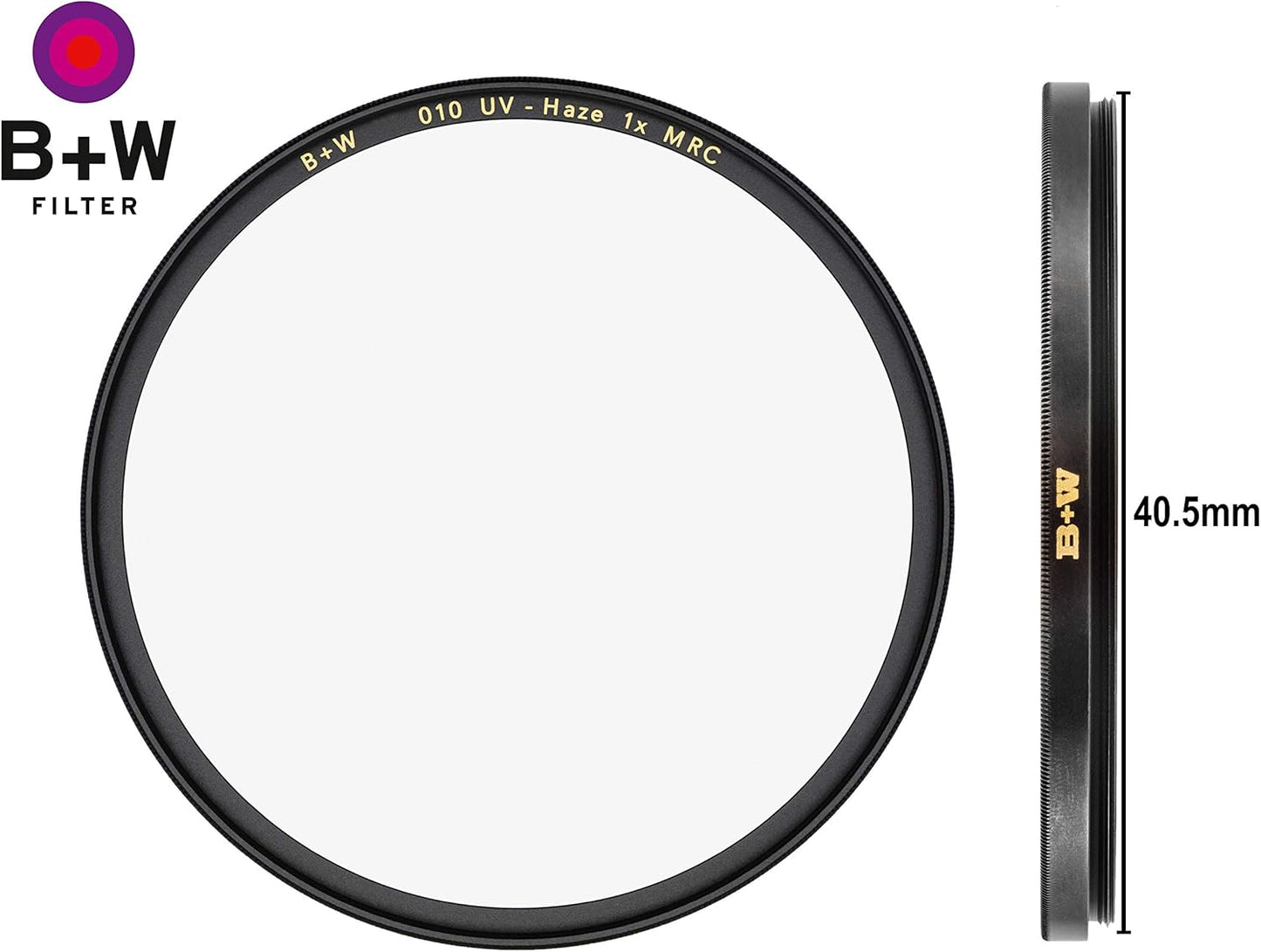 B+W 66-023184 40.5mm UV Protection F-PRO Filter